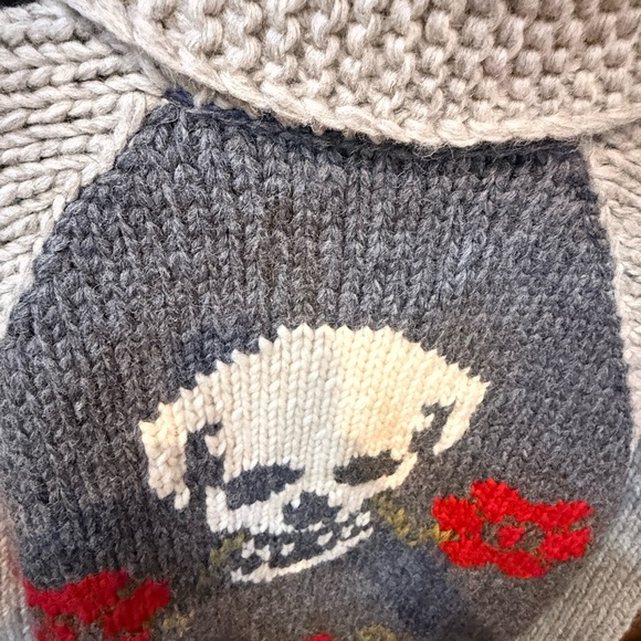 Howler Brothers - Skull + Begonias, Grateful Dead inspired Cardigan - Large/XL - Picture 10 of 14